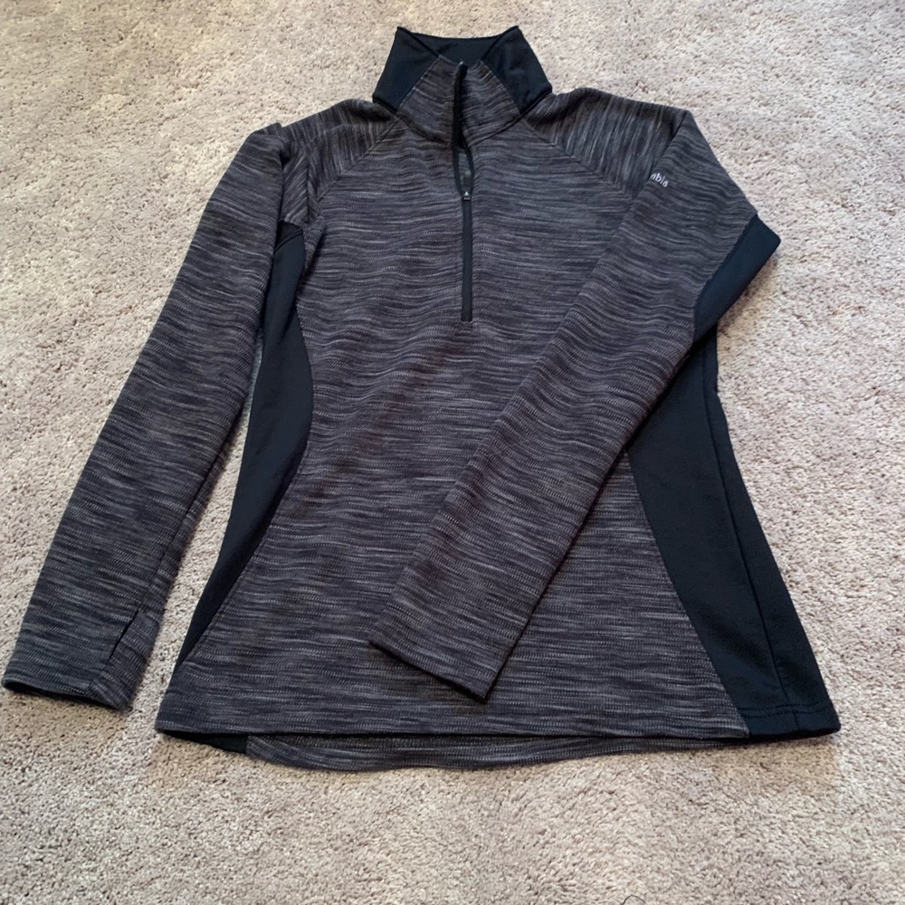 Columbia quarter zip sweat shirt